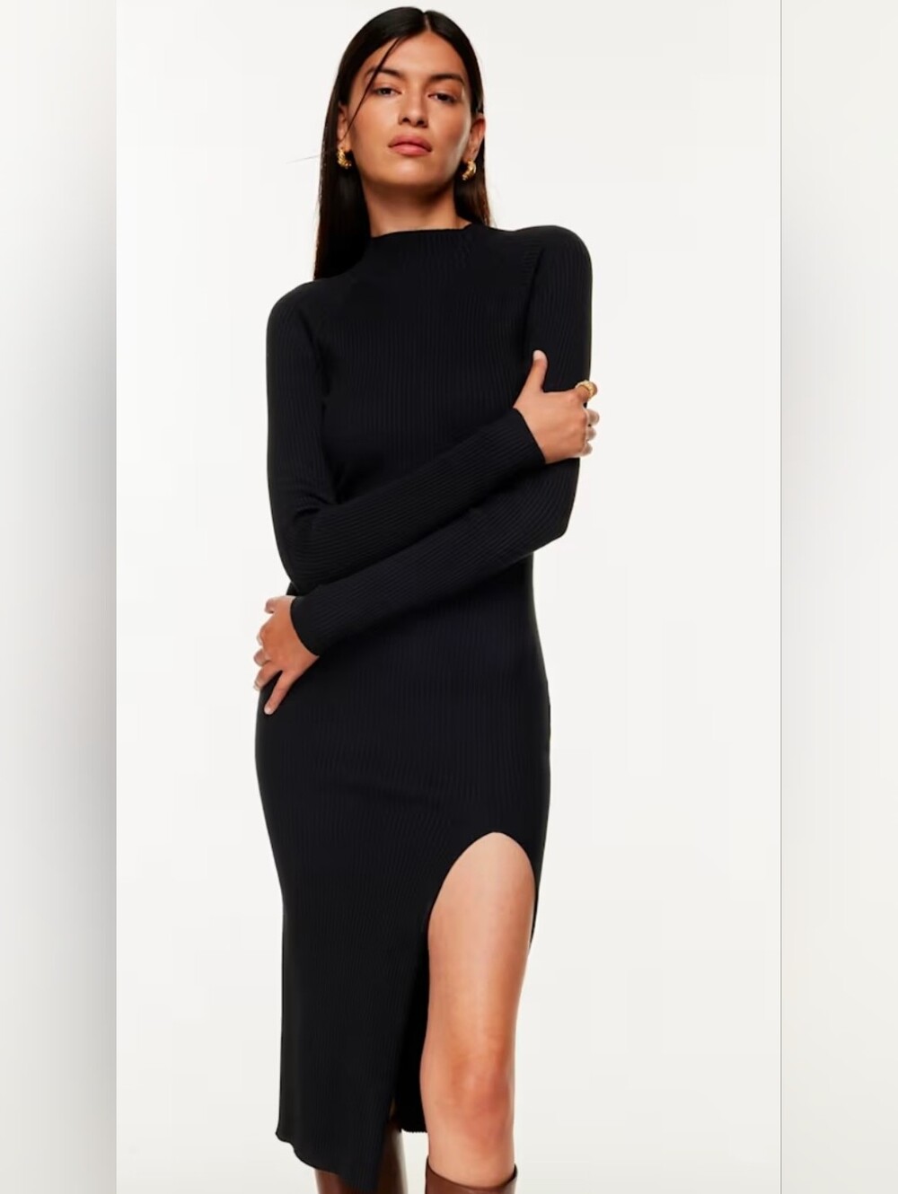 Wilfred Alchemy Dress Mock-neck sweater dress Size Small